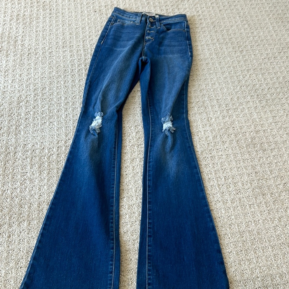 California vintage boot cut/flare jeans